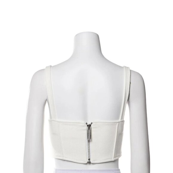 Dion Lee Bonded Crepe Bustier Top US 2 - Picture 4 of 5